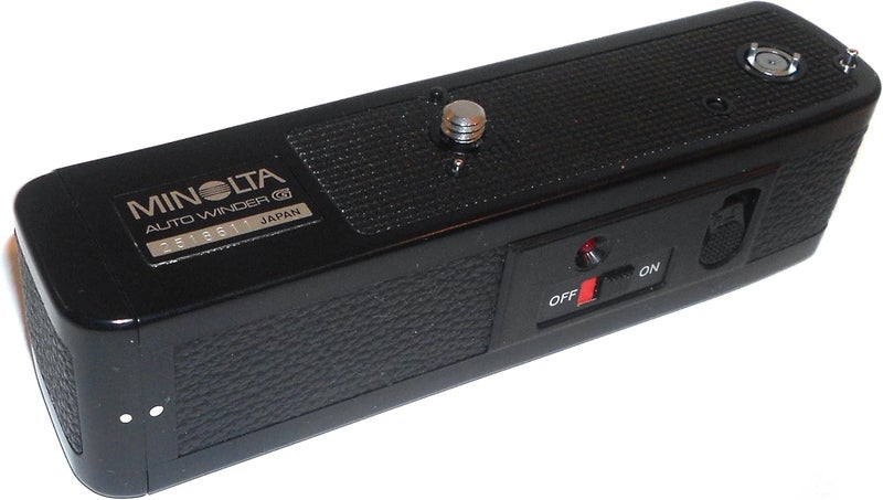 Minolta Auto Winder G - Power Camera Film Winder for X-700 X370 series cameras (Renewed) - Image 1